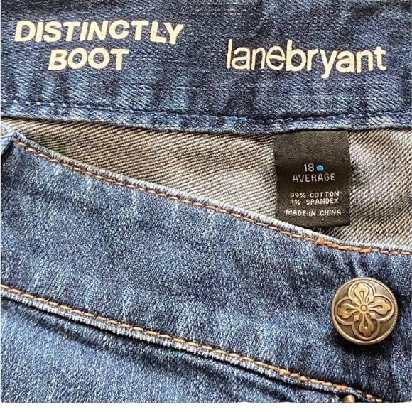 🔴 5/$45 SALE 🔴 LANE BRYANT | Distinctly Bootcut Jeans - Picture 6 of 7